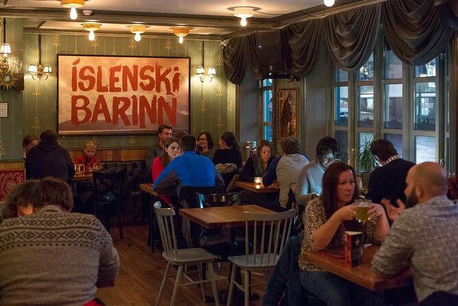 Party and Get Tipsy like a Viking in Reykjavik - Icelandic Barinn for dinner and the second beer