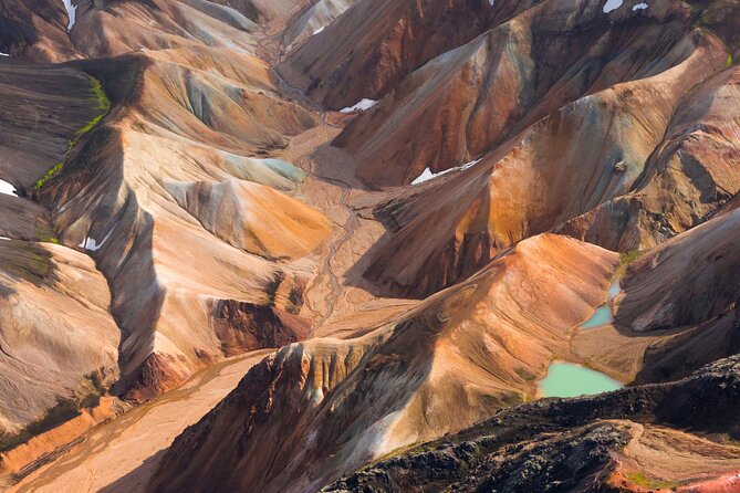 Private Full-day Hidden Highlands Tour from Reykjavík with Luke by Jeep - Sigöldugljúfur canyon: mini waterfalls, blue water, and sci-fi vibes