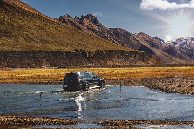 Private Full-day Hidden Highlands Tour from Reykjavík with Luke by Jeep - Sigöldufoss: a short, punchy waterfall moment
