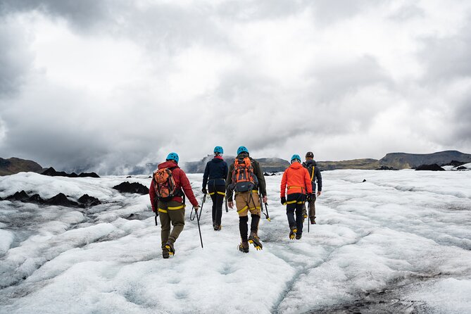 Private Glacier Hike on SÓLHEIMAJÖKULL : Blue Ice Expedition - Private Group Value: Up to 12 People, Real Flexibility