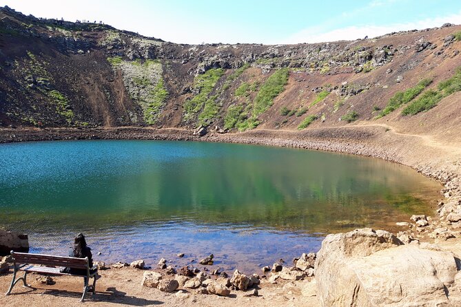 Private Golden Circle and Blue Lagoon Tour - Geysir geothermal area and Strokkur: eruption watching without guessing