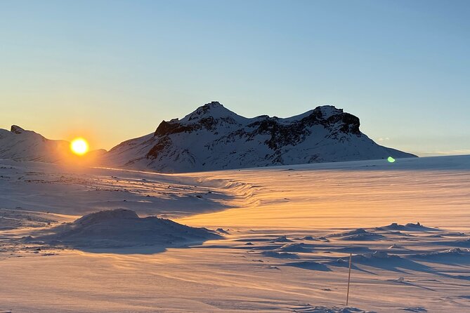 Private Golden circle and glacier super jeep tour from Reykjavik - Langjökull super jeep crossing: the adrenaline part done right