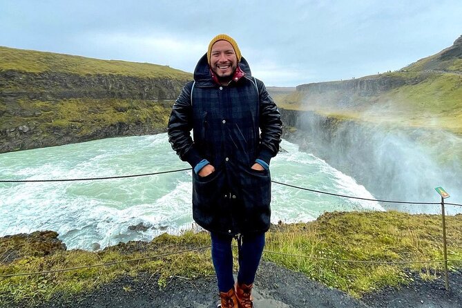 Private Golden Circle tour in a premium class car. - Kerið Crater: bright red volcanic walls and an included ticket