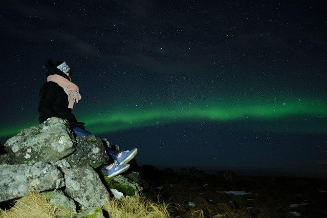 Private Northern lights with photographs - Chairs, hot chocolate, and the comfort factor