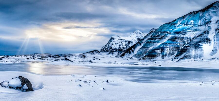Private South Coast, Ice Cave & Black Sand Adventure - Katla Ice Cave with crampons: a rare close-up, not a guaranteed ticket