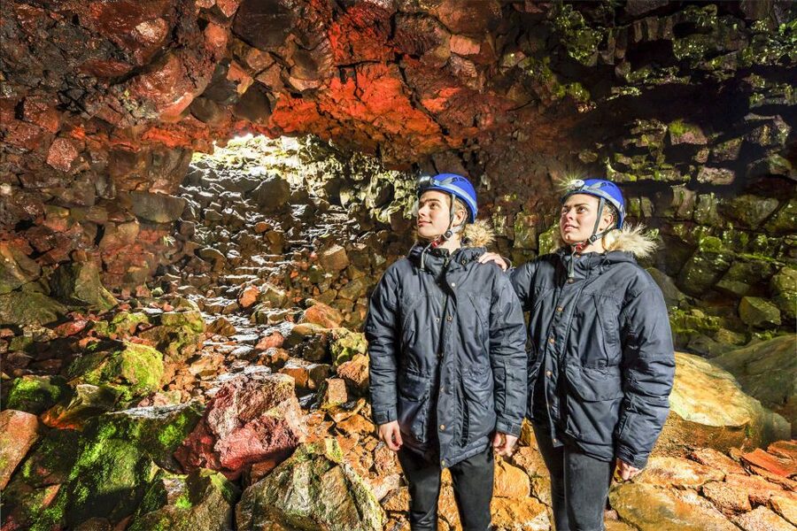 Raufarhólshellir Lava Tunnel: Underground Expedition - What you’ll learn from the geology points your guide keeps making