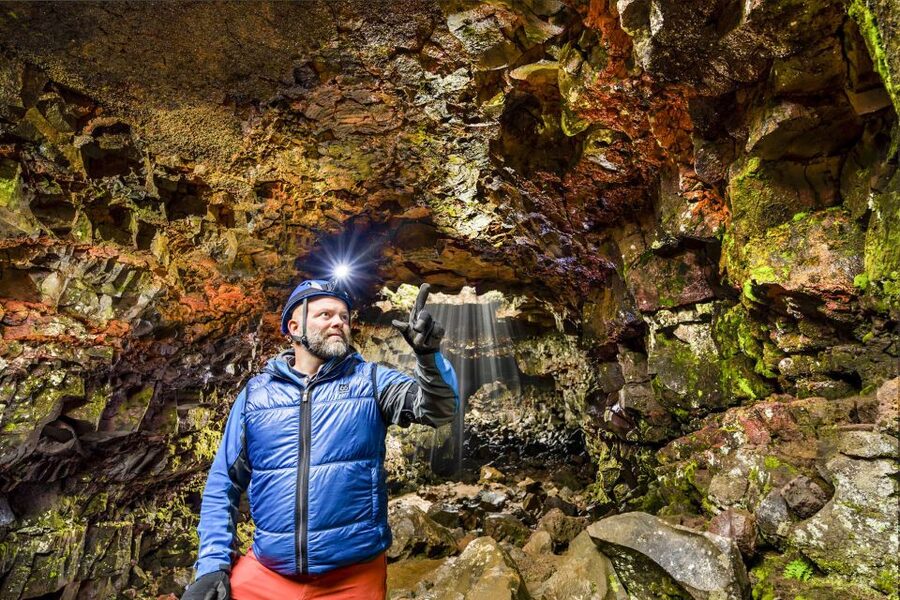 Raufarhólshellir Lava Tunnel: Underground Expedition - What to wear: the cave version of good hiking shoes