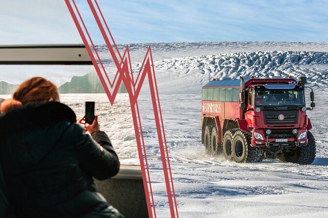 Red Glacier Monster Truck on Langjokull Glacier from Gulfoss - Price and time: is $191 good value for Langjökull access?
