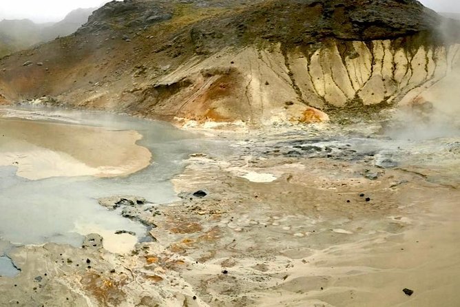 Reykjanes Peninsula & Blue Lagoon (Premium Admission Included) - Gunnuhver Hot Springs: Iceland’s heat, and a name with a legend