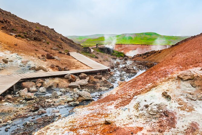 Reykjanes Peninsula :Private Guided Tour - Gunnuhver Hot Springs: steam, sulfur, and a witch story