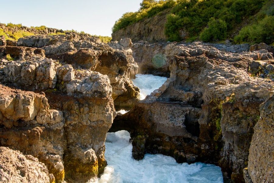Reykjavik: 2-Day West Tour with Snæfellsnes & Silver Circle - The Day 1 choice: Vidgelmir lava cave or Husafell Canyon Baths