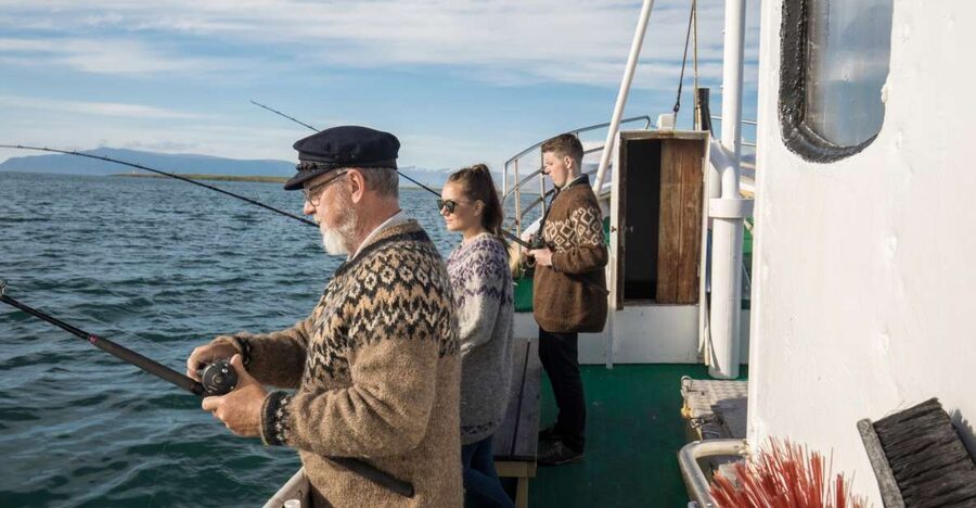 Reykjavik: 3-Hour Sea Angling Gourmet Experience Tour - The fishing lesson: gear, rain jackets, and help on the line