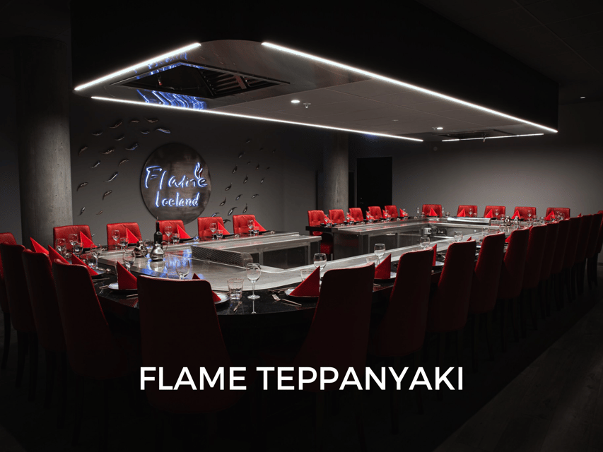 Reykjavík: 7-Course Teppanyaki Tasting Menu with Fire Show - The full 7-course menu, and what each course is doing for you
