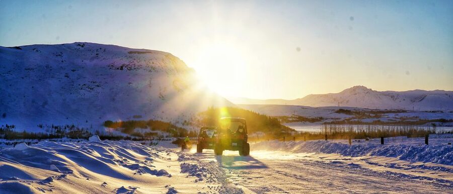Reykjavik: Buggy Safari Tour with Hotel Transfers - Mixed terrain route: lake scenery, snow tracks, and river moments