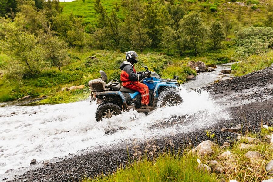 Reykjavik: Countryside Guided ATV Tour with Transfers - From downtown pickups to Reykjavík Peak basecamp