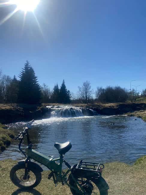 Reykjavik: EBike Tour of Nature, Coast, and City - Elliðaárdalur river nature: lava, waterfalls, and city-adjacent wildness