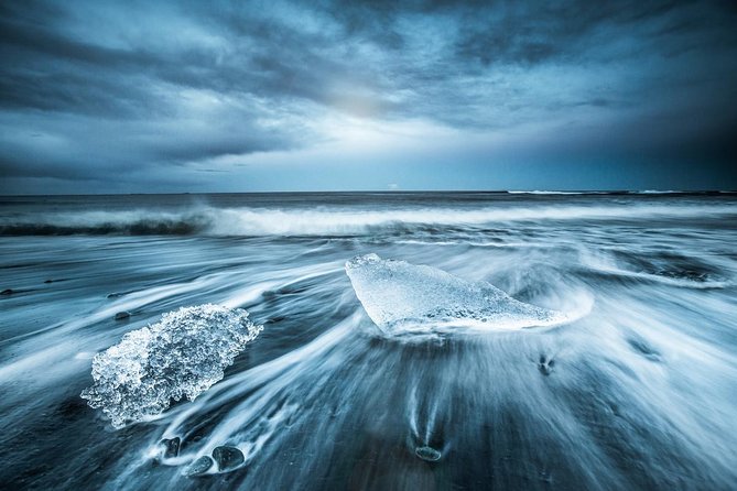 Reykjavik: Glacier Lagoon, Diamond Beach & South Coast Day Tour - Vík Village: The South Coast Break With Reynisdrangar in View