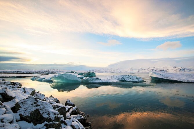 Reykjavik: Glacier Lagoon, Diamond Beach & South Coast Day Tour - Seljalandsfoss on the Return: Walk Behind the Waterfall