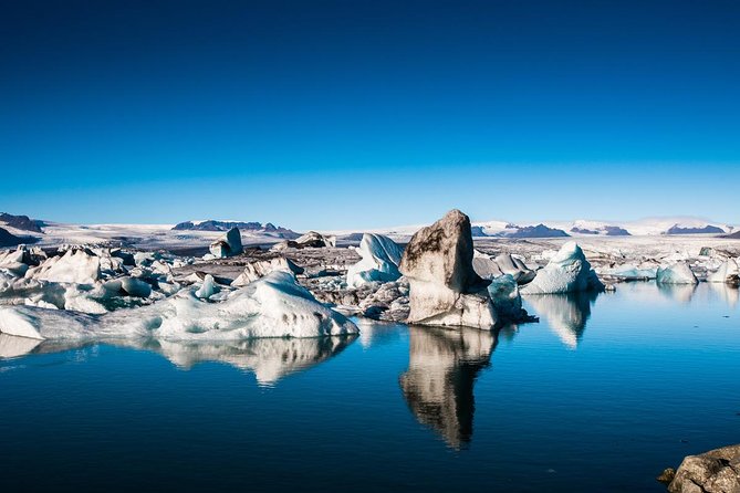 Reykjavik: Glacier Lagoon, Diamond Beach & South Coast Day Tour - Diamond Beach: Black Sand, Ice Gems, and Wind Reality Checks