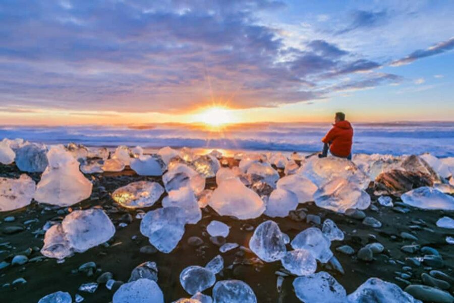 Reykjavik: Glacier Lagoon, Diamond & Black Beach 冰岛冰河湖中文一日团 - Key moments to notice before you go