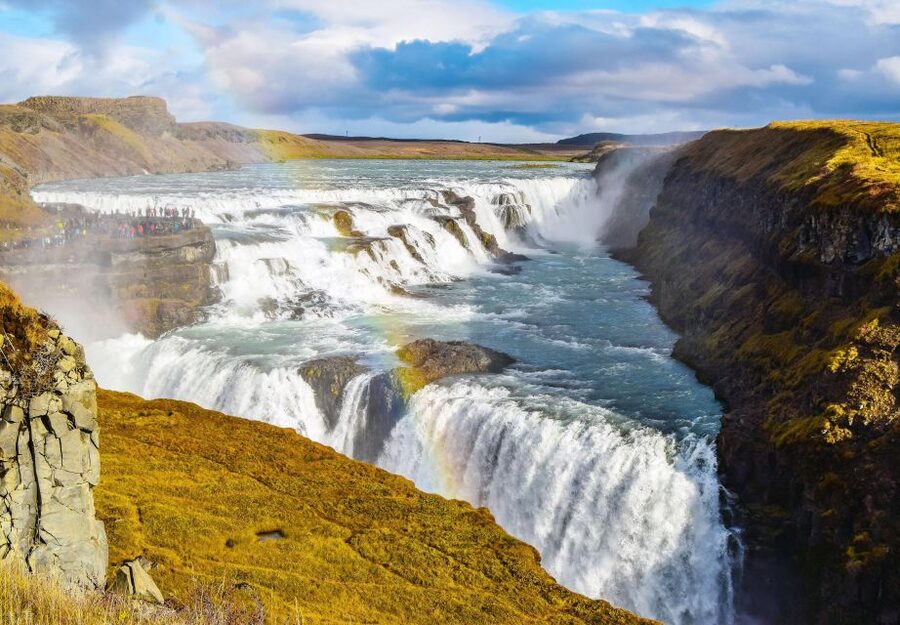 Reykjavík: Golden Circle Afternoon Tour - Gullfoss: Golden Falls Photo Stop With Real Power