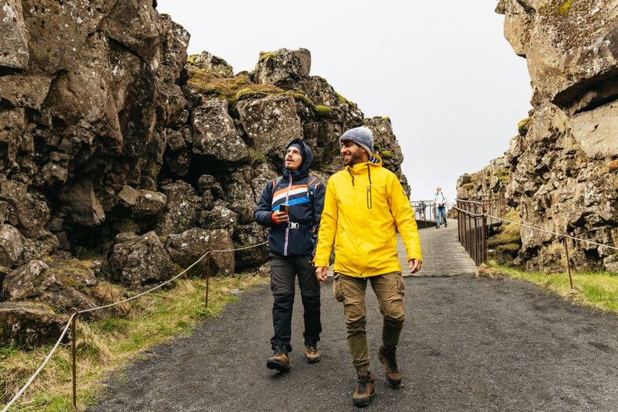Reykjavik: Golden Circle, Crater & Blue Lagoon Minibus Tour - Blue Lagoon Comfort Package: Included Towels, Mask, and a Free Drink
