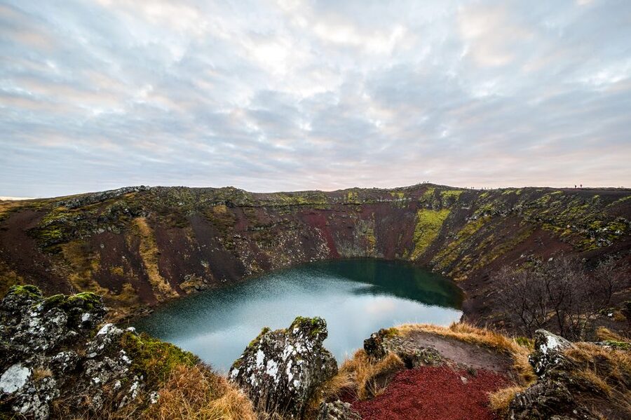 Reykjavik: Golden Circle, Farm & Sky Lagoon Small-Group Tour - Gullfoss waterfall: choose high views or the misty walk down