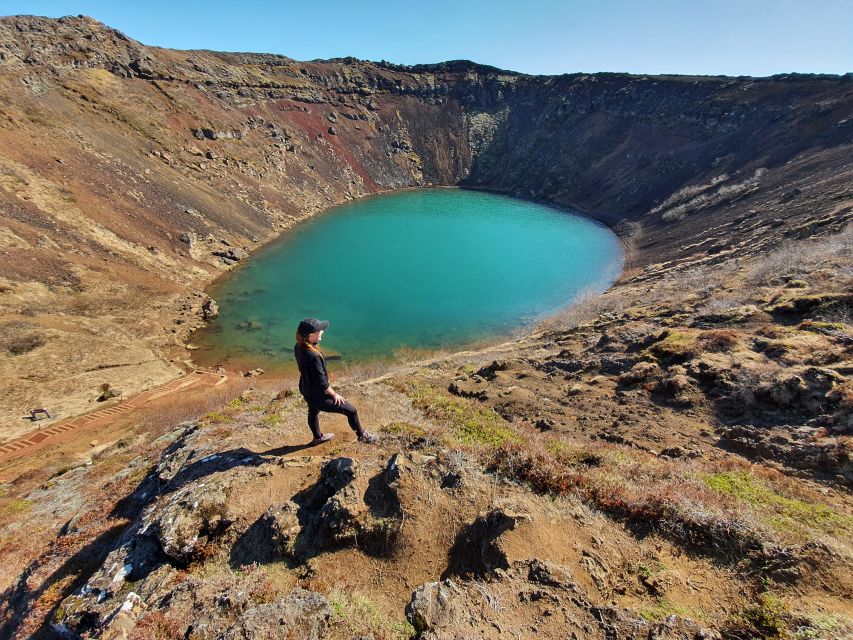 Reykjavik: Golden Circle, Kerid Crater and Sky Lagoon Tour - Gullfoss: the two-tier waterfall that never runs out of drama