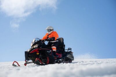 Golden Circle Super Jeep Tour with Snowmobiling