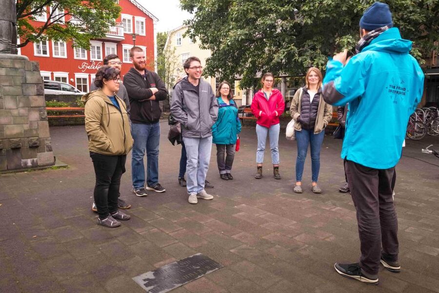 Reykjavik: Guided Folklore Walking Tour - Austurvöllur finish: Yule Lads, Grýla, and runes in motion