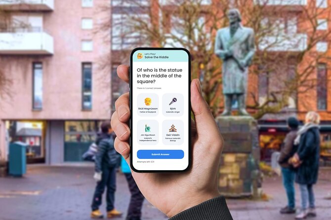 Reykjavík Interactive City Tour - Key highlights you will feel right away
