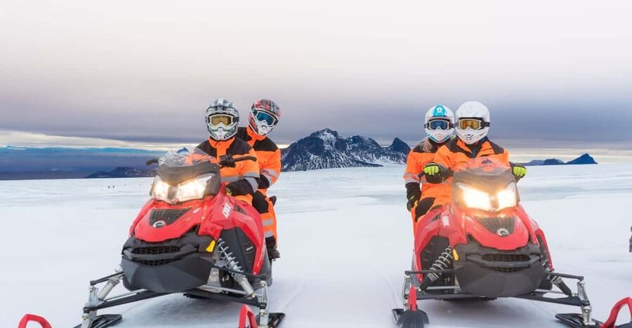 Reykjavík: Langjökull Glacier Snowmobile Tour with Ice Cave - Super Truck Ride With Glacier Views and a Reality Check