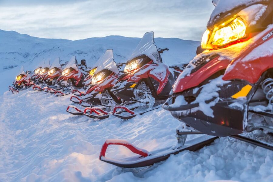 Reykjavík: Langjökull Glacier Snowmobile Tour with Ice Cave - The Tutorial, Then the First Glorious Blast Across the Glacier