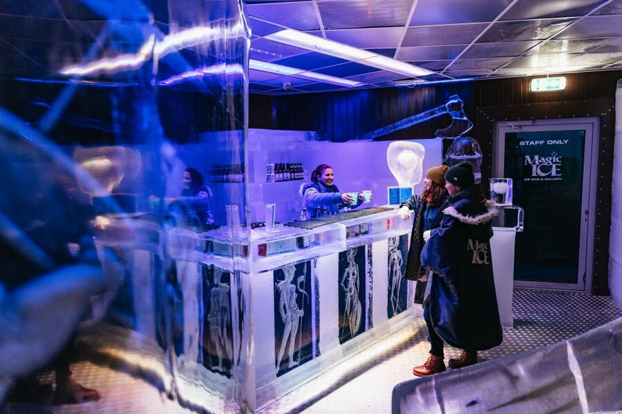 Reykjavik: Magic Ice Bar Entrance and Welcome Drink - Viking-Inspired Ice Carvings: What to Look For