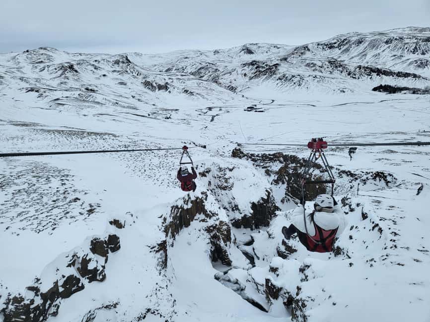 Reykjavik: Mega Zipline Adventure - The Main Event: A Full Kilometer of Speed, Plus Dual-Line Pair Runs