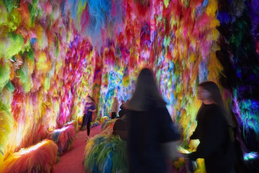 Reykjavík: Multi-Sensory Art Installation Chromo Sapiens - Cave 1: color, touch, and losing your bearings