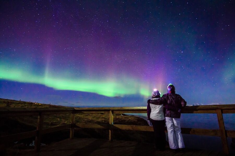 Reykjavík: Northern Lights Minibus Tour with Photos - Comfort at 20:30 to 21:30: hot chocolate, treats, and blankets that actually help