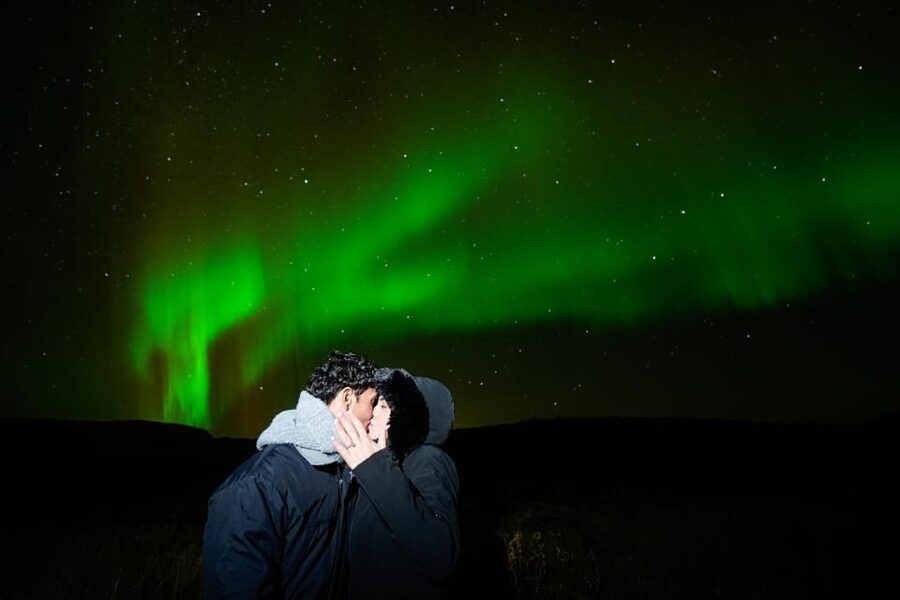 Reykjavik: Northern Lights Tour with Private Photographer - Where you go and how the wait feels away from city lights