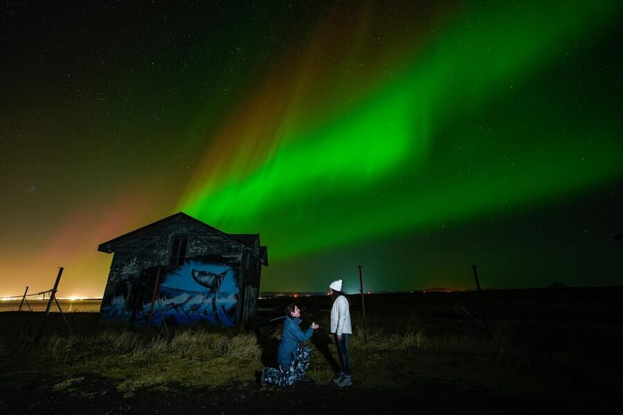 Reykjavik: Northern Lights Tour with Private Photographer - Warm winter jumpsuits and outdoor chairs: comfort is a strategy