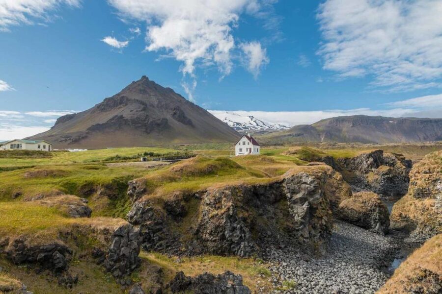 Reykjavik: Private Snaefellsnes and Kirkjufell Jeep Tour - Budir and the Black Church in Moss-Covered Lava Fields