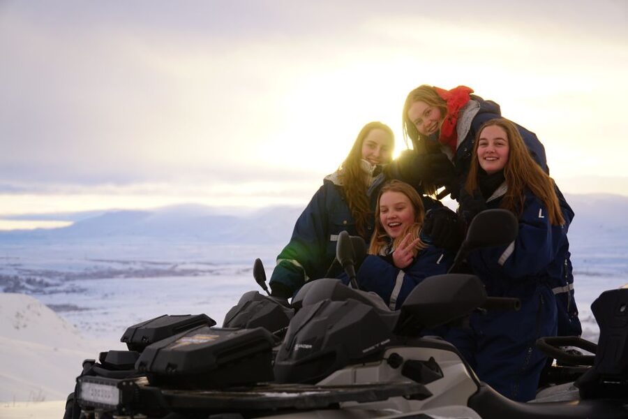 Reykjavik Quad Bike Twin Peaks Tour - The Ride Route: Lake Hafravatn to Reykjavik Peak