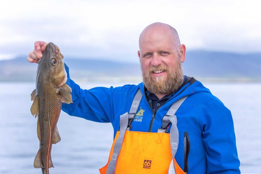 Reykjavik: Sea Fishing Boat Tour & BBQ with the Day's Catch - Wildlife spotting on the way: puffins, whales, dolphins