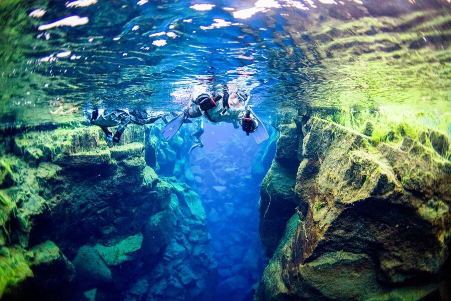 Reykjavik: Silfra Snorkeling & Lava Tunnel Adventure Combo - Caving and snorkeling guidance: how they keep you moving