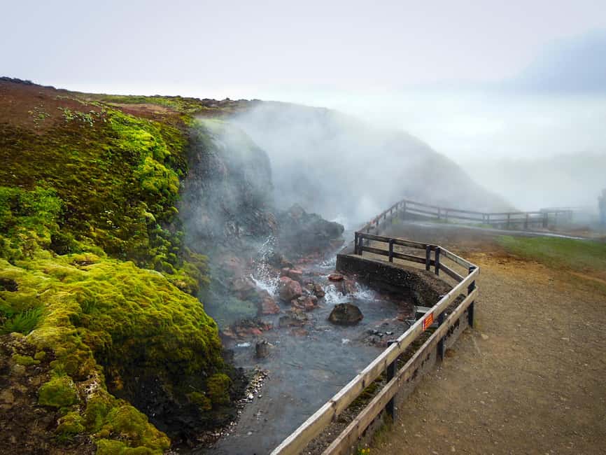 Reykjavik: Silver Circle + Ice Tunnel, Baths, or Lava Cave - Deildartunguhver Hot Spring, the Thermal Power Stop