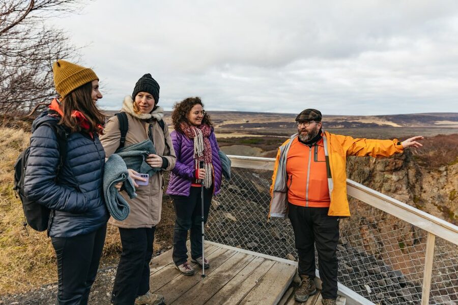 Reykjavik: Silver Circle Tour, Canyon Ride, & Thermal Baths - 4x4 to the Canyons and Langifoss, the Waterfall Off the Main Line