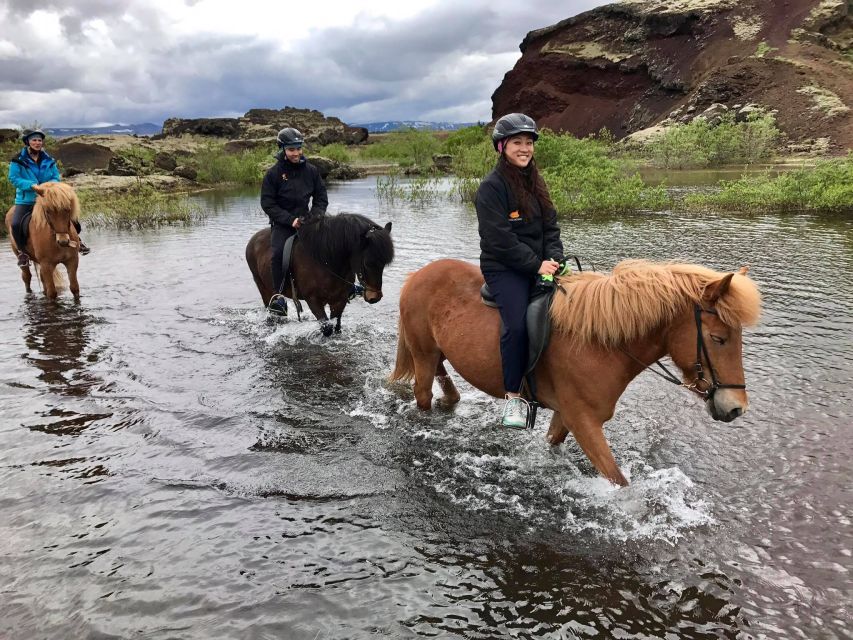Reykjavik: Small-Group Horse Volcano Riding Tour with Pickup - Horse intro and safety lesson: how the ride stays beginner-friendly