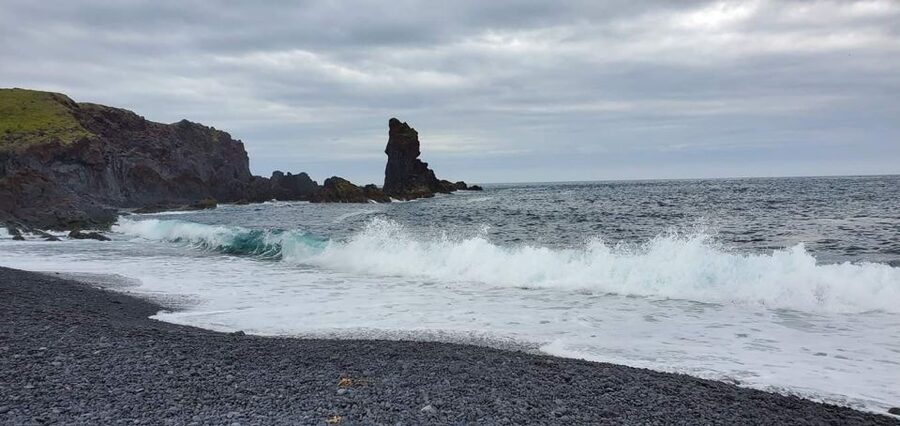 Reykjavik: Small-Group Snæfellsnes Day Trip - Arnarstapi and Hellnar cliffs: moss, rock, and sea air