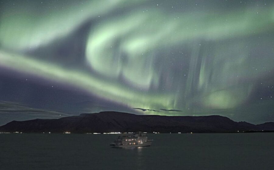 Reykjavik: Whales and Northern Lights Boat Tour - Northern Lights cruise: watching from the water instead of the shore