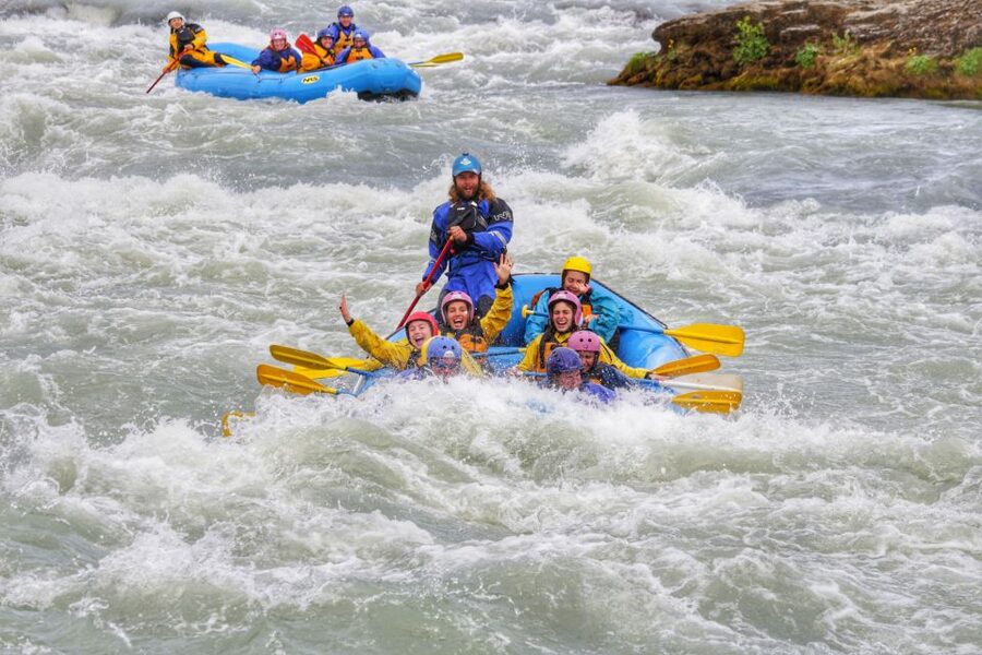 Selfoss: Golden Circle Rafting Tour - The rafting route, Gullfoss canyon and Brúarhlöð in one trip