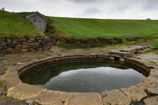 Silver Circle & West Iceland. Private Day Tour - Deildartunguhver and Krauma Spa, Europe’s biggest hot spring stop